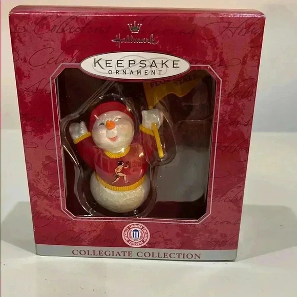 Hallmark Keepsake Ornament Collegiate Collection Snowman Florida State ornament - Picture 1 of 2